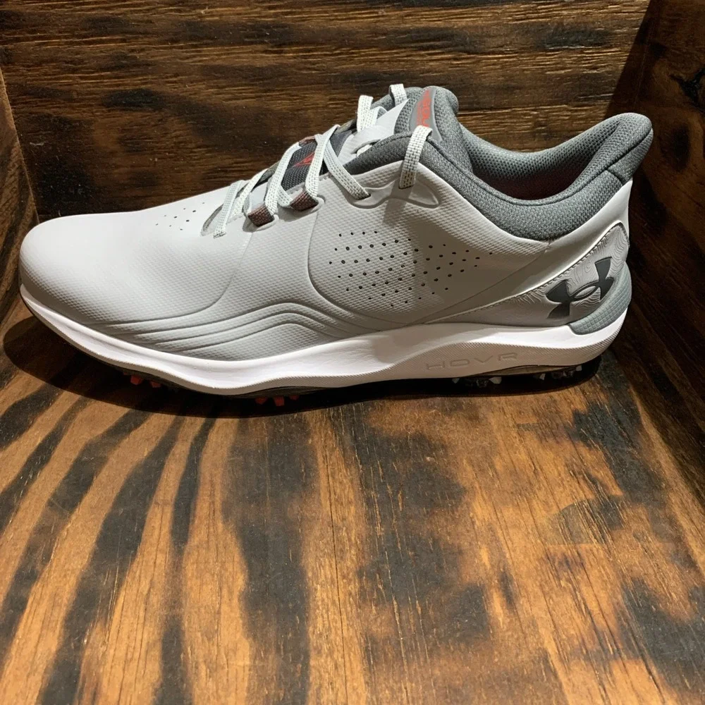 Under Armour‎ Men's UA Drive Pro Spiked Golf Size 12 Grey |3026918-102|